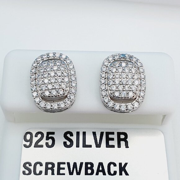 - 925 Sterling Silver Cubic Zirconia Earrings, U19254826 - Picture 8 of 11